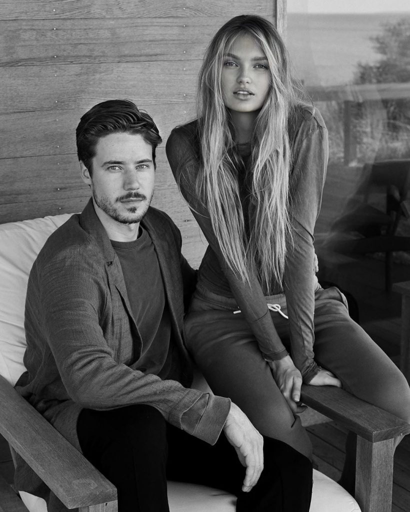 Romee Strijd and Laurens van Leeuwen